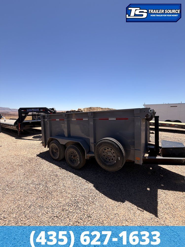 6.5x12 Diamond C MDT 206 Dump Trailer - 10K GVWR -