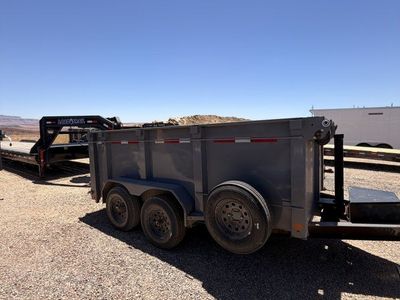 6.5x12 Diamond C MDT 206 Dump Trailer - 10K GVWR -