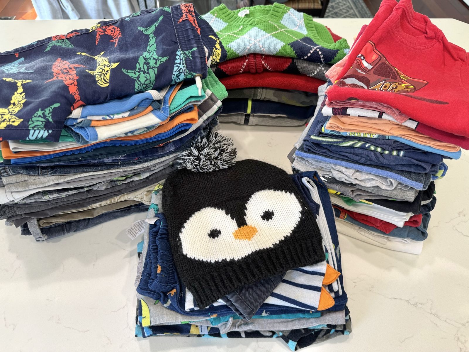 Boys Size 4T Clothing Lot, 63 Items