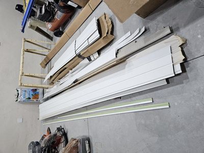 White Aluminum Soffit