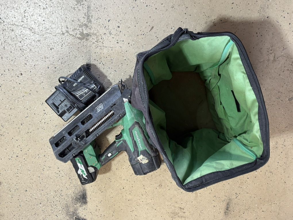 Metabo Cordless Framing Nail Gun
