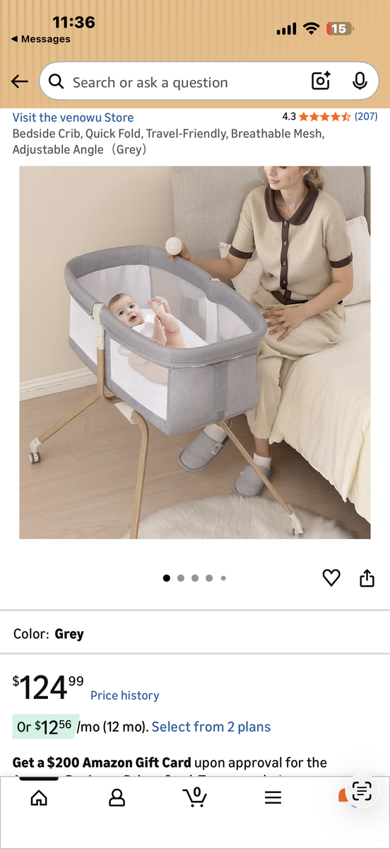 Bassinet for sale