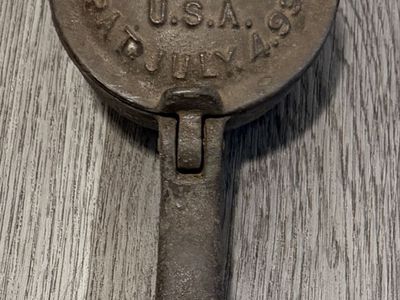 1893-1910 Enterprise Cast Iron Ice Shaver