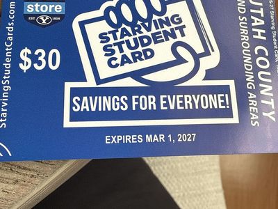 Starving Student Cards