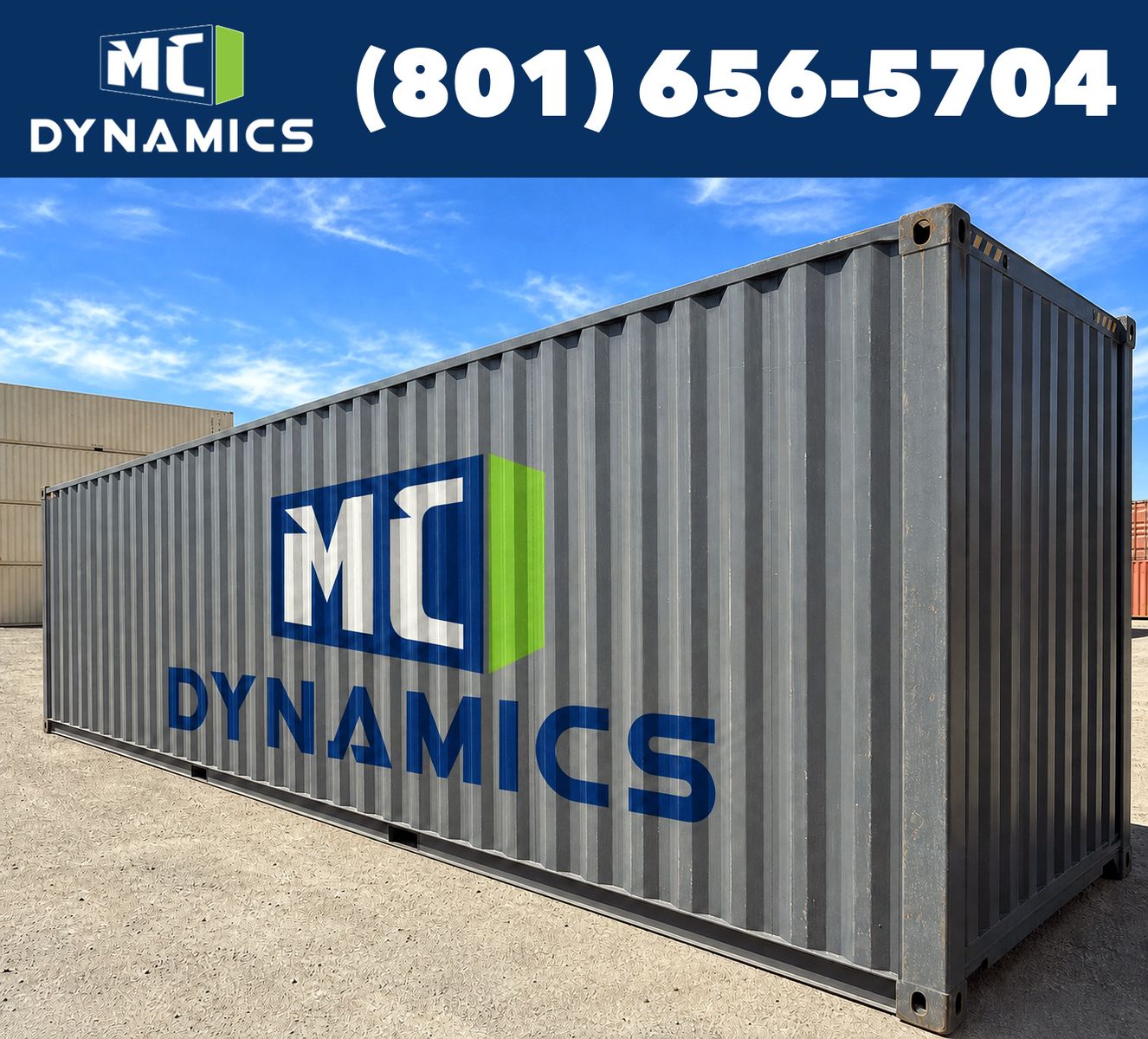 40 Foot High Cube One Trip Container Ready for Delivery