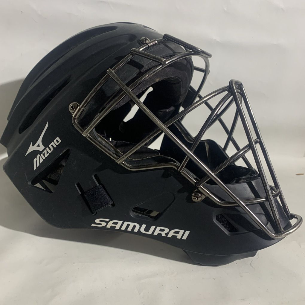 Mizuno Samarai Catchers Helmet Black Sz L XL