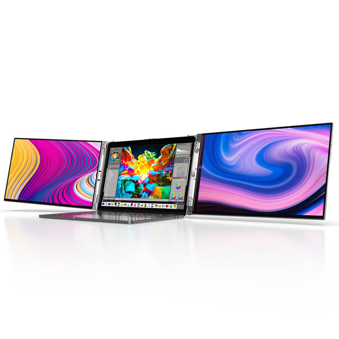 LIMINK Master LK14 Portable Triple Monitor for Laptops, USB-Powered