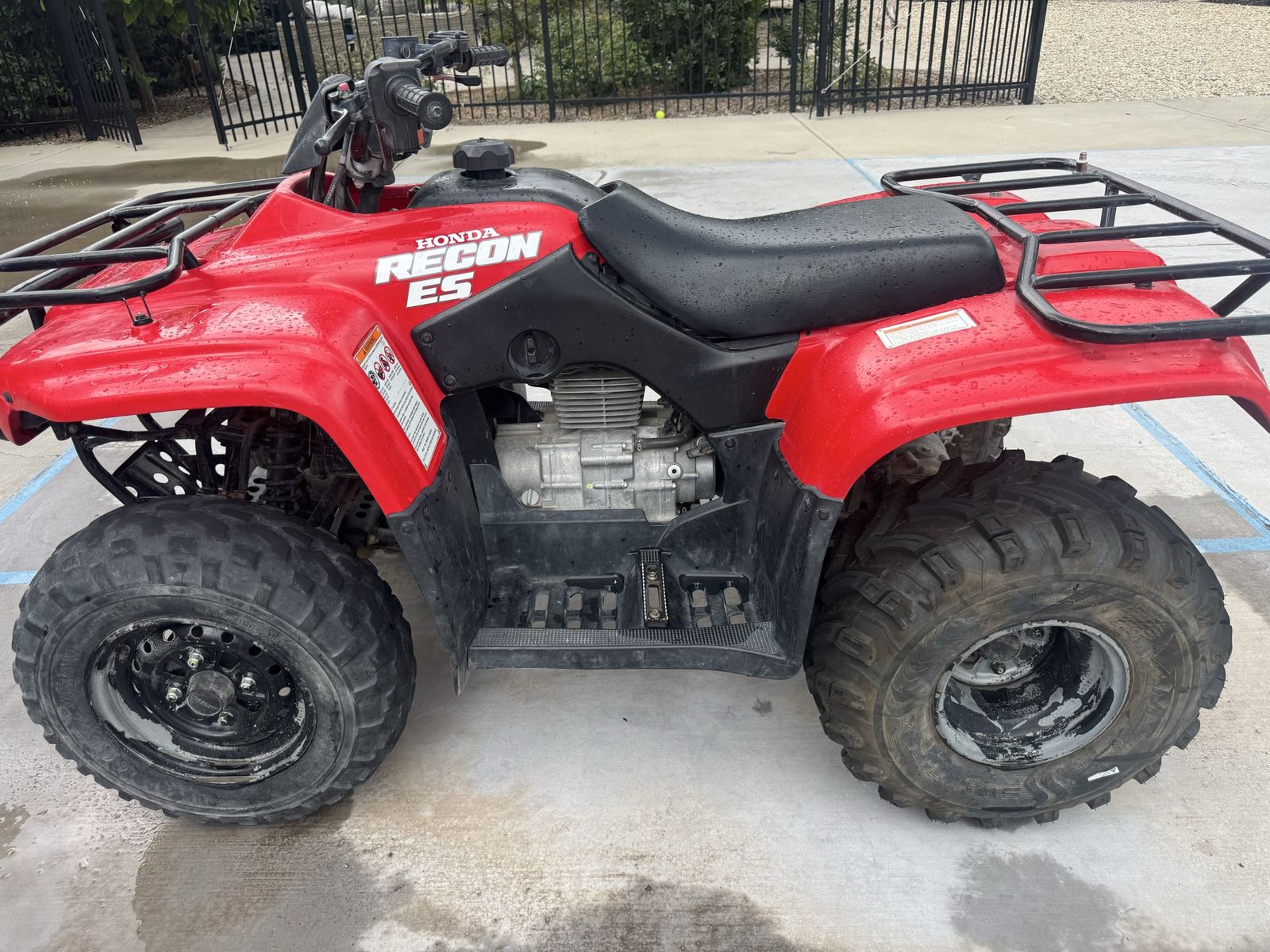 2001 Honda Recon ATV - Excellent Condition, New Rear Tires & Battery, Ready to Ride