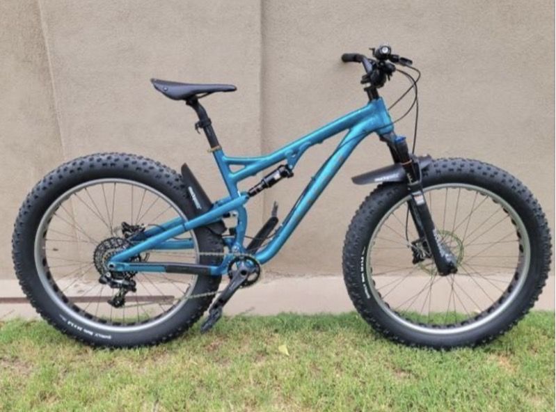 Salsa Bucksaw Sram X01 Fat Tire Full Suspension