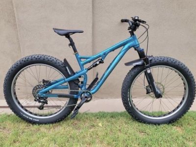 Salsa Bucksaw Sram X01 Fat Tire Full Suspension