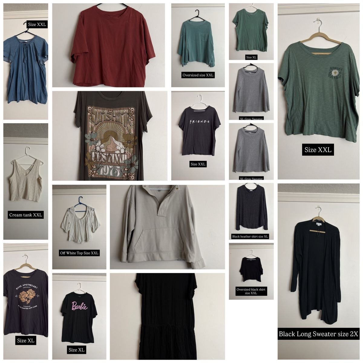 Women’s Tops, Sweaters, Dress Size XL & XXL
