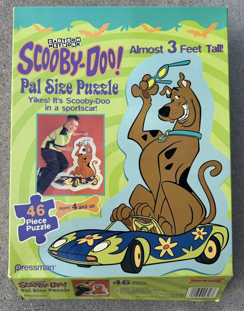3 Feet Tall-46 Piece Scooby-Doo Pal Size Puzzle