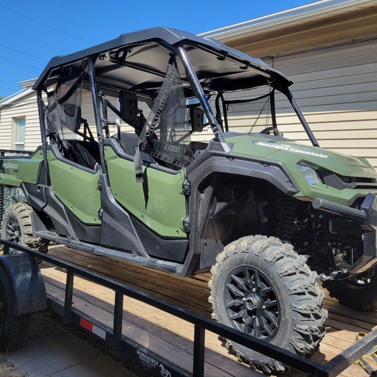 utv with trailer included