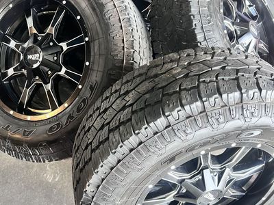 18x9 Moto Metal 6x5.5 And 6x135 With Toyo 33s