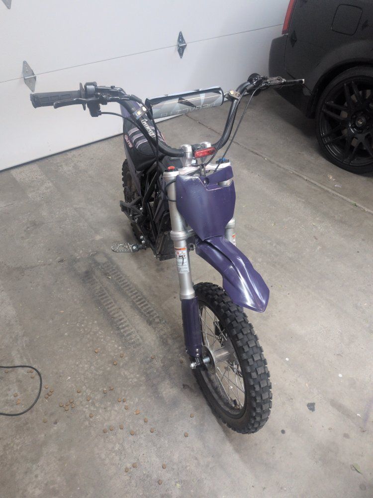 Ebox 2v2 Electric Dirt Bike - Purple, Used
