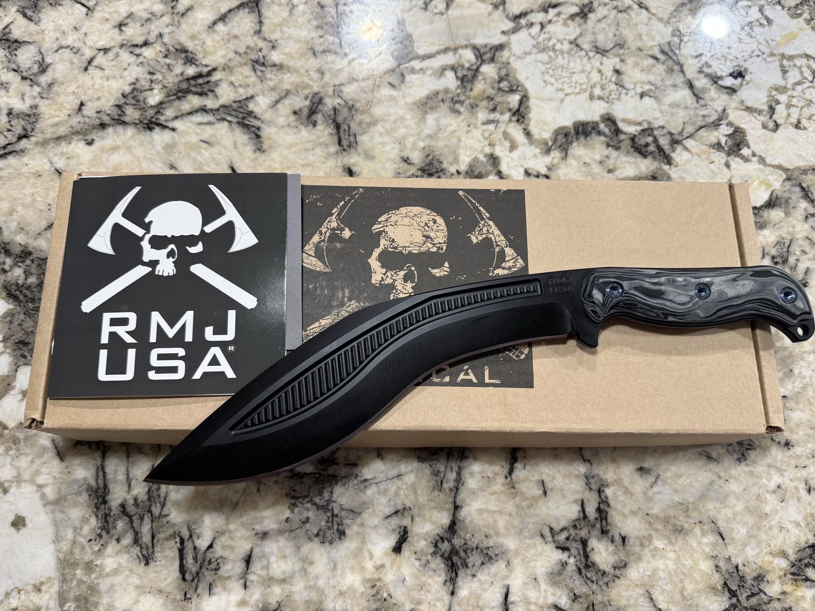 RMJ Tactical Kukri 80CrV2 Urban Camo