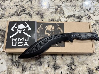 RMJ Tactical Kukri 80CrV2 Urban Camo