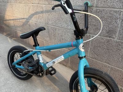 Fitbikeco mistfit BMX Bike Teal 12 Inch