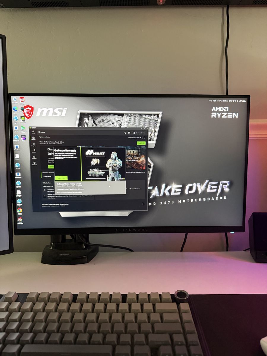 Alienware AW2724DM 27” 1440p 180Hz Gaming Monitor