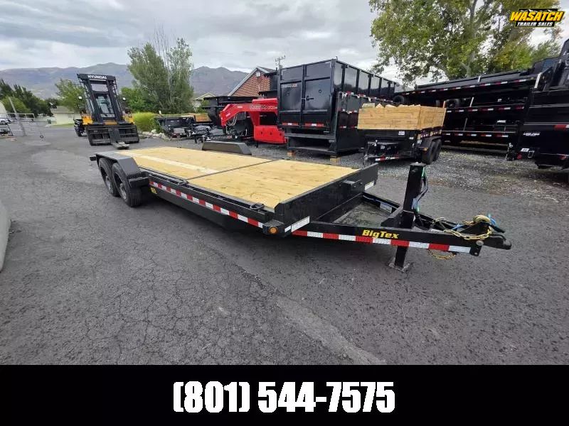 2026 Big Tex Trailers 7X22 TL 17.5K Flatbed Equipm