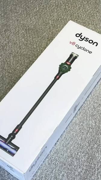 Dyson V8 Cyclone Cordless Stick Vacuum Cleaner with Attachments & Charger - New in Box
