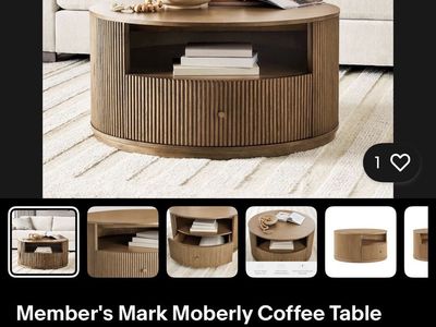 Coffee Table with Storage, Assorted