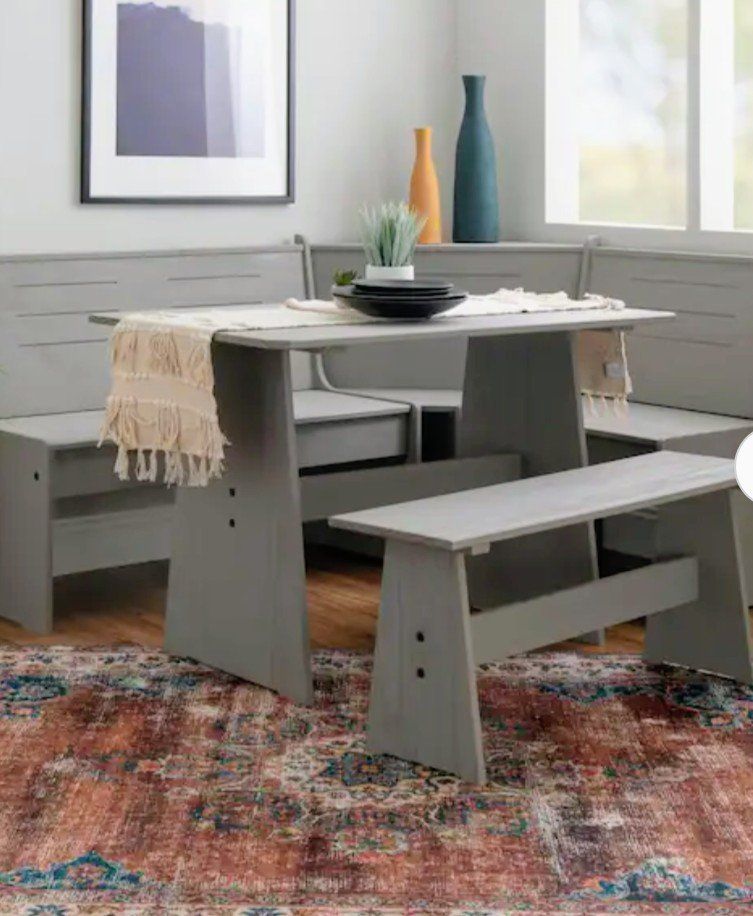 NEW IN BOX Linon Wickford Indoor Corner dining noo