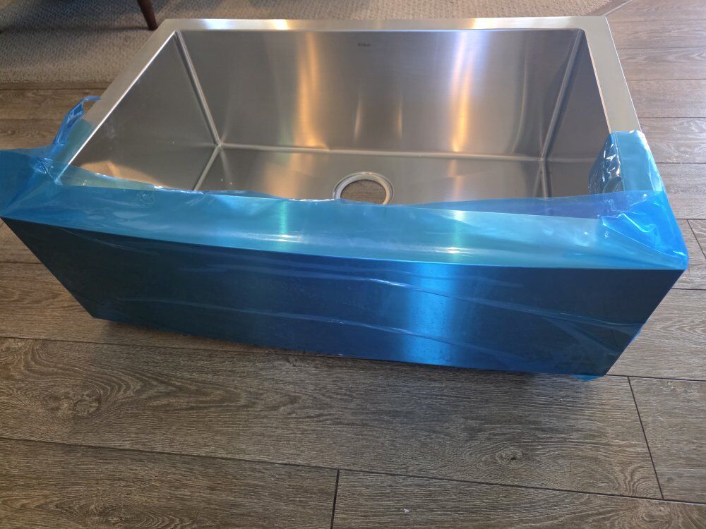 Farmhouse Stainless Steel Kitchen Sink by Kraus