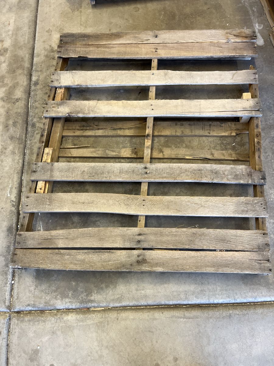 Used Wooden Shipping Pallet - Standard Size for Shipping & DIY Projects