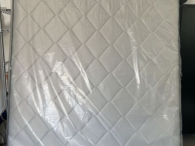 New RV King Size Mattress in Plastic - Unused, Still in Packaging