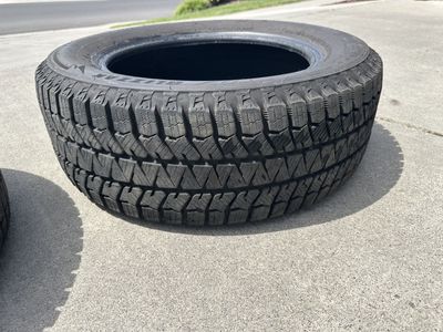 4 Bridgestone Blizzak WS90 215/60R16 95H Winter Tires (Set of 3)