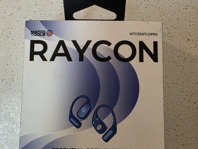 Raycon Matco Tools Essential Open Earbuds Wireless Headphones, Black
