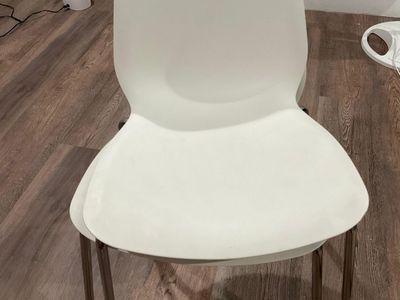 8 IKEA LIDÅS Chairs - White