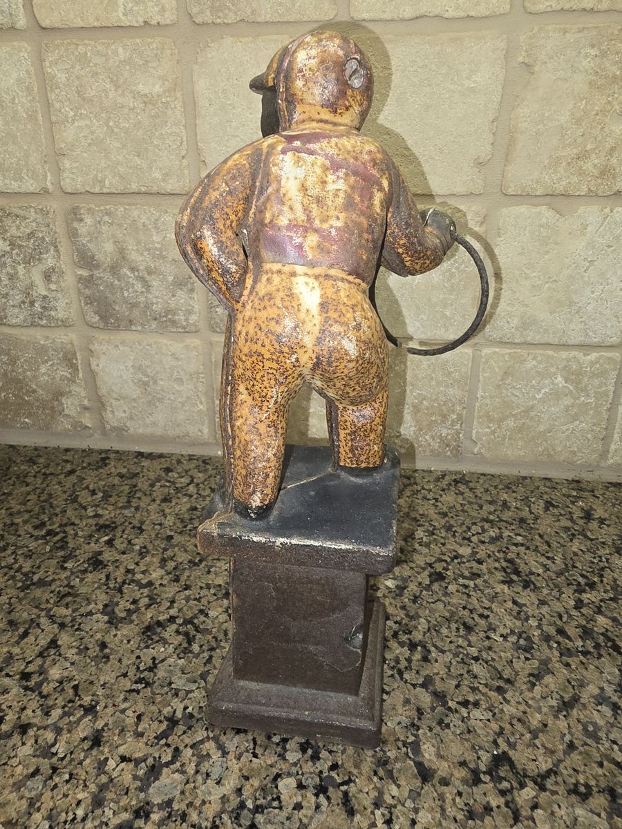 Lawn Jockey Iron Hitching Post Top