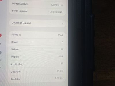 Apple iPad mini 6th Gen 64GB Wi-Fi + Cellular - Great Condition
