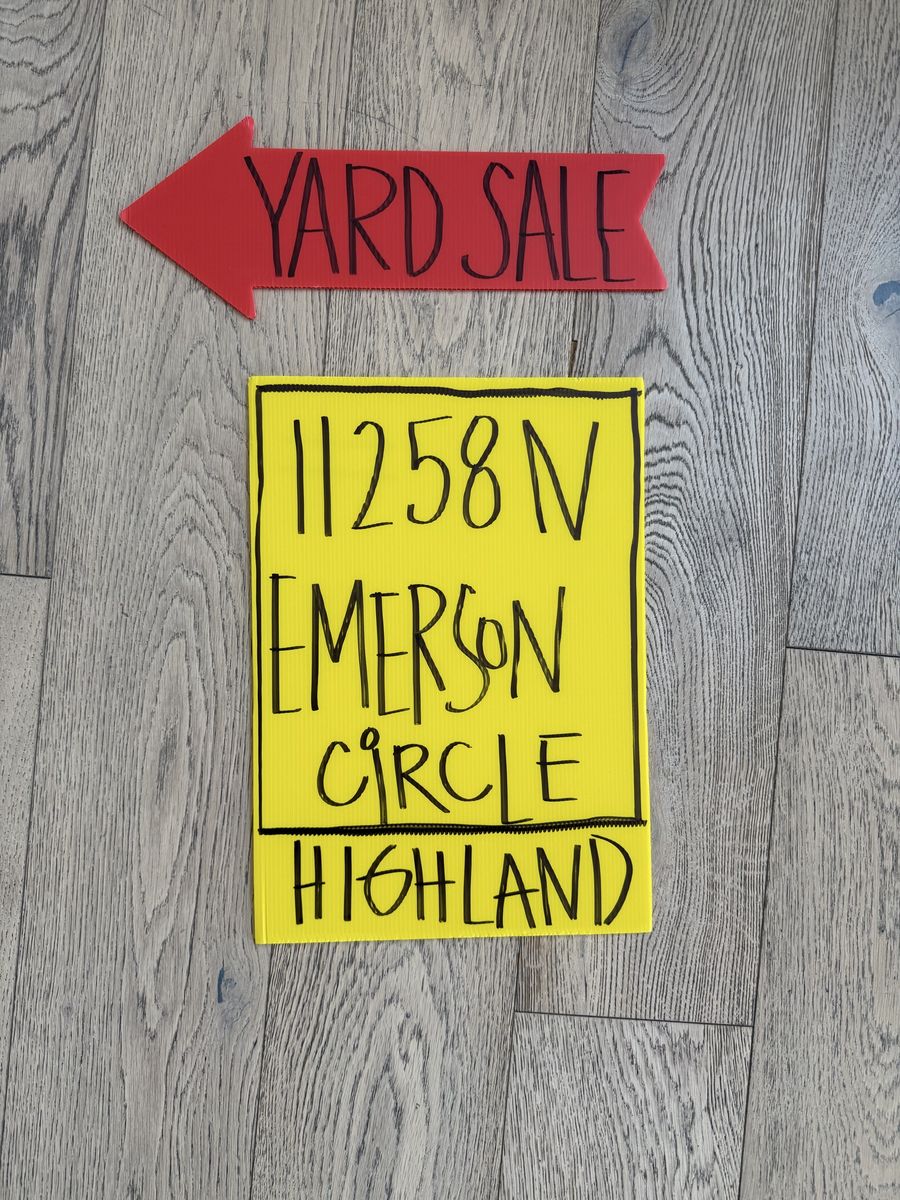 MULTIFAMILY HIGHLAND YARD SALE