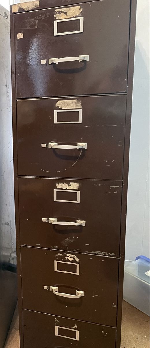 Filing cabinet-$10