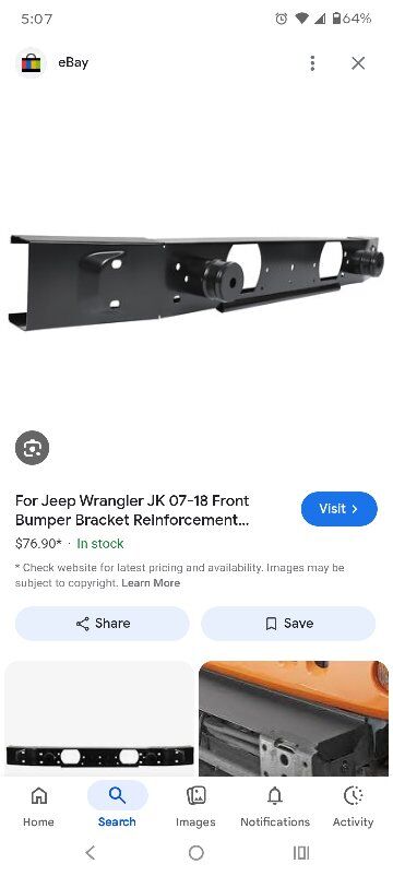 bumper rack attachment