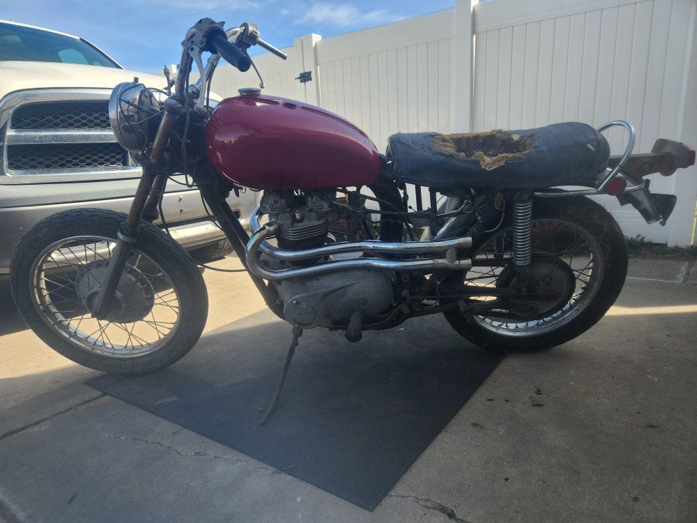 triumph tr6r tiger 650cc