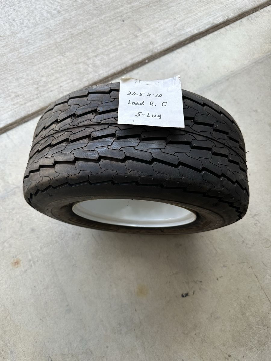 Tire and wheel