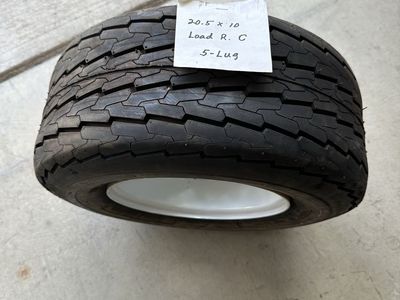 Tire and wheel