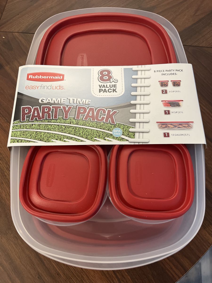 Plastic Tupperware Containers!