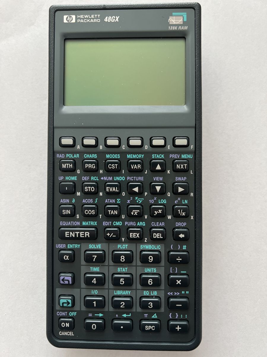 HP 48GX Scientific Expandable Calculator