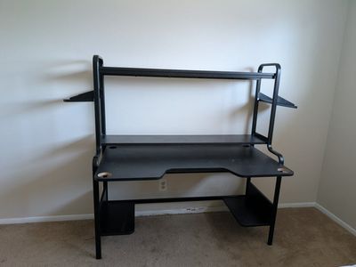 IKEA FREDDE Black Gaming Desk