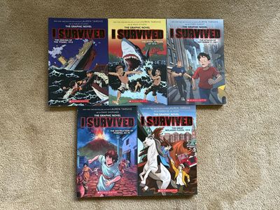 Five “I Survived” Graphic Novels, by Lauren Tarshis