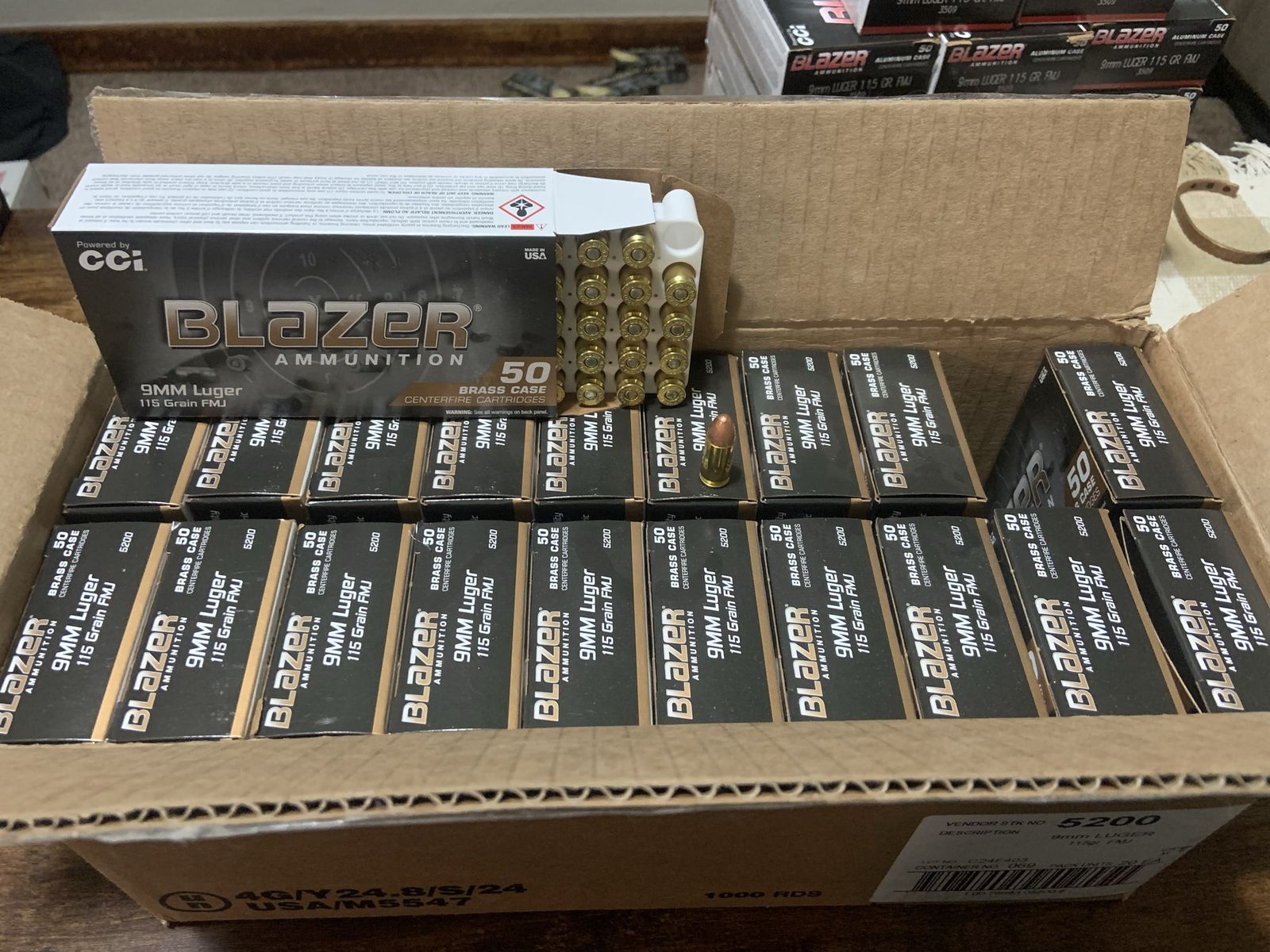 Bulk 9mm ammo
