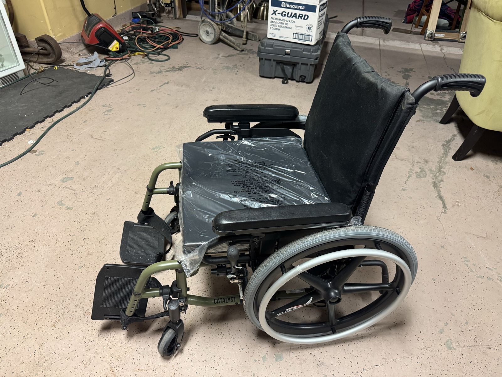 Ki Mobility Catalyst Manual Wheelchair Lightweight Folding Mobility Aid