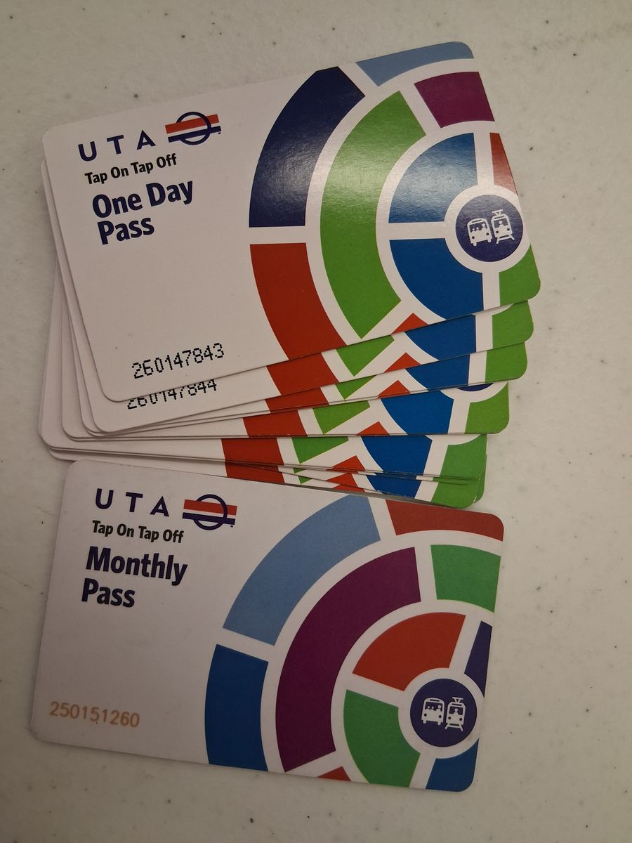 Bus passes( 1 monthly pass & 11 One day passes