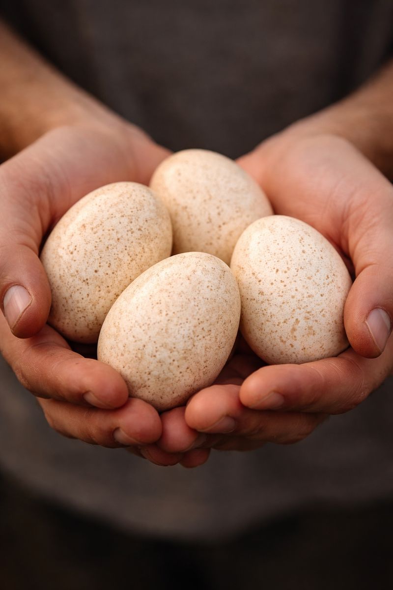 Turkey hatching eggs, one dozen