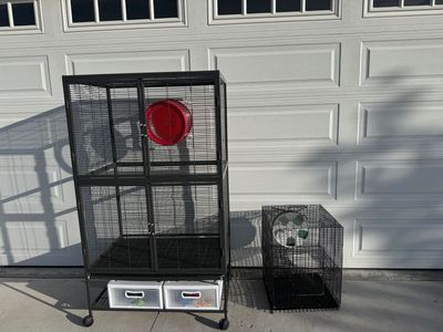 2 Sugar Glider Cages with lots of toys/accessories